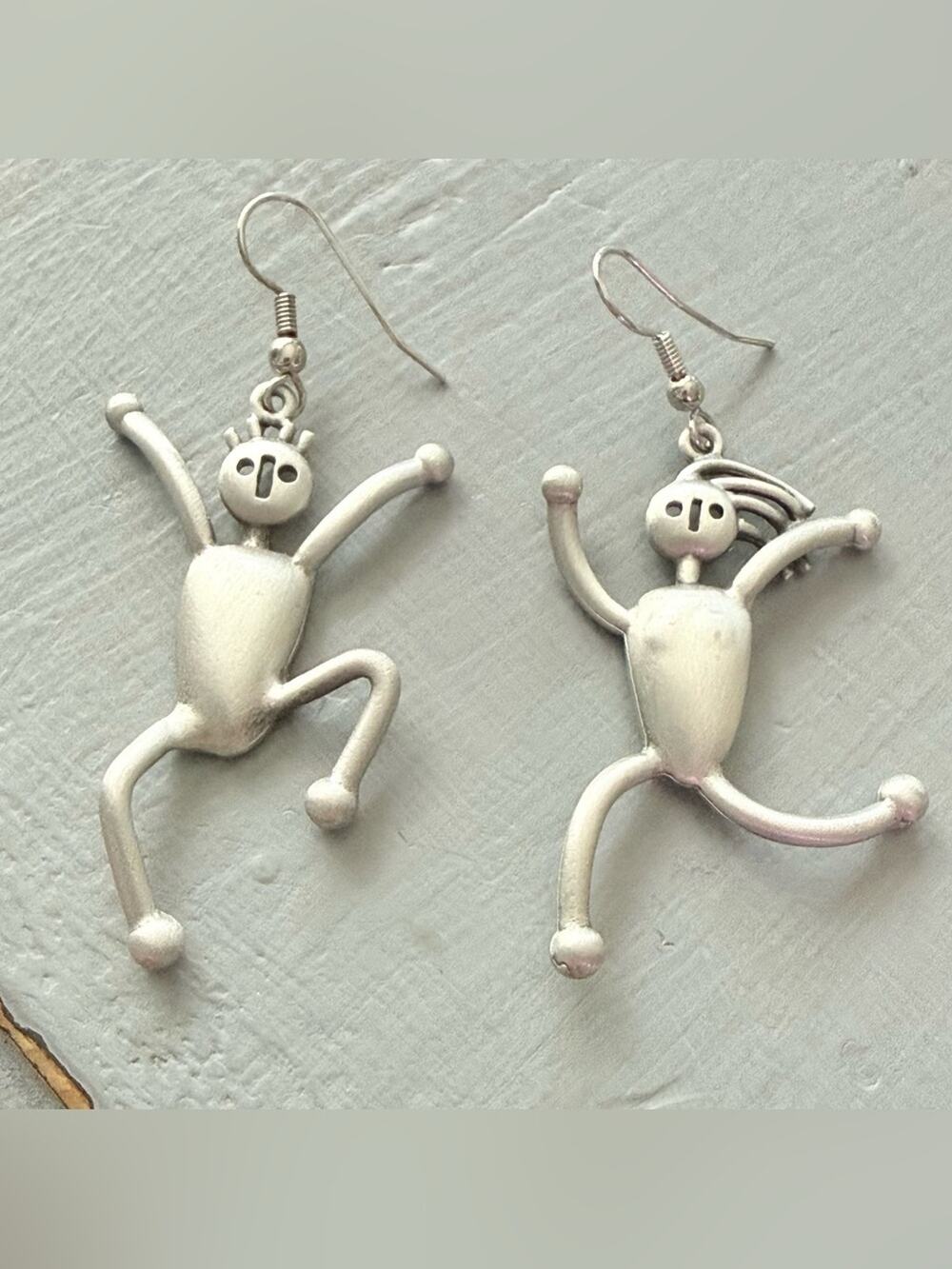 Jonette Jewelry Company JJ Stick Figure Earrings